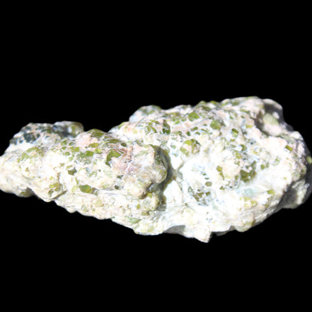 Green Garnet from Pakistan crystal cluster 67*35*25mm 89g in sunlight - Rocks and Things Store