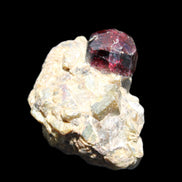 Red with Green Garnet cluster from Pakistan crystal cluster 45*38*45mm 97g in sunlight - Rocks and Things Store