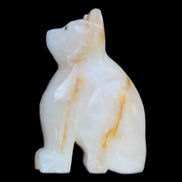 Afghan Jade hand-carved Cat 66*35*98mm 385g in sunlight - Rocks and Things Store