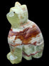 Afghan Jade hand-carved Cat 67*31*103mm 354g in sunlight - Rocks and Things Store