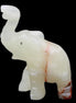 Afghan Jade hand-carved Elephant 78*33*111mm 248g in sunlight - Rocks and Things Store