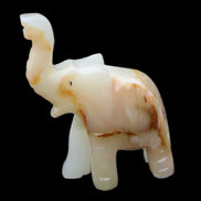 Afghan Jade hand-carved Elephant 75*35*112mm 245g in sunlight - Rocks and Things Store