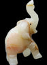 Afghan Jade hand-carved Elephant 73*35*113mm 271g in sunlight - Rocks and Things Store