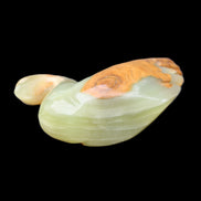 Afghan Jade hand-carved Swan 103*33*76mm 309g in sunlight - Rocks and Things Store
