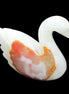 Afghan Jade hand-carved Swan 95*31*84mm 312g in sunlight - Rocks and Things Store