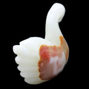 Afghan Jade hand-carved Swan 95*31*84mm 312g in sunlight - Rocks and Things Store
