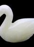 Afghan Jade hand-carved Swan 95*31*87mm 309g in sunlight - Rocks and Things Store