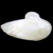 Afghan Jade hand-carved Swan 95*31*87mm 309g in sunlight - Rocks and Things Store