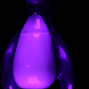 Jade hand-carved Penguin 93*61*154mm 787g in UV light - Rocks and Things Store