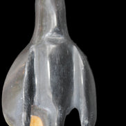 Jade hand-carved Penguin 93*61*154mm 787g in sunlight - Rocks and Things Store