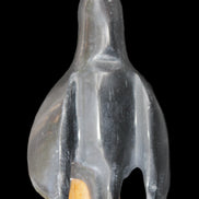 Jade hand-carved Penguin 93*61*154mm 787g in sunlight - Rocks and Things Store