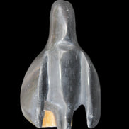 Jade hand-carved Penguin 93*61*154mm 787g in sunlight - Rocks and Things Store