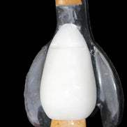 Jade hand-carved Penguin 93*61*154mm 787g in sunlight - Rocks and Things Store