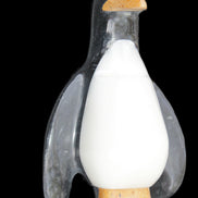 Jade hand-carved Penguin 93*61*154mm 787g in sunlight - Rocks and Things Store
