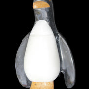 Jade hand-carved Penguin 93*61*154mm 787g in sunlight - Rocks and Things Store