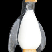 Jade hand-carved Penguin 93*61*154mm 787g in sunlight - Rocks and Things Store