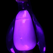 Jade hand-carved Penguin 97*64*150mm 801g in UV light - Rocks and Things Store