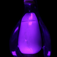 Jade hand-carved Penguin 97*64*150mm 801g in UV light - Rocks and Things Store