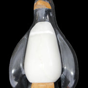 Jade hand-carved Penguin 97*64*150mm 801g in sunlight - Rocks and Things Store