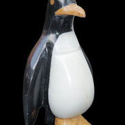 Jade hand-carved Penguin 97*64*150mm 801g in sunlight - Rocks and Things Store