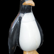 Jade hand-carved Penguin 97*64*150mm 801g in sunlight - Rocks and Things Store