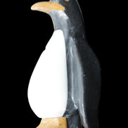 Jade hand-carved Penguin 97*64*150mm 801g in sunlight - Rocks and Things Store