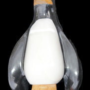 Jade hand-carved Penguin 97*64*150mm 801g in sunlight - Rocks and Things Store