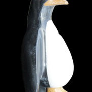 Jade hand-carved Penguin 97*64*150mm 801g in sunlight - Rocks and Things Store