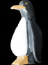Jade hand-carved Penguin 97*64*150mm 801g in sunlight - Rocks and Things Store