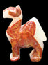 Afghan Jade hand-carved Camel 80*24*103mm 222g in sunlight - Rocks and Things Store