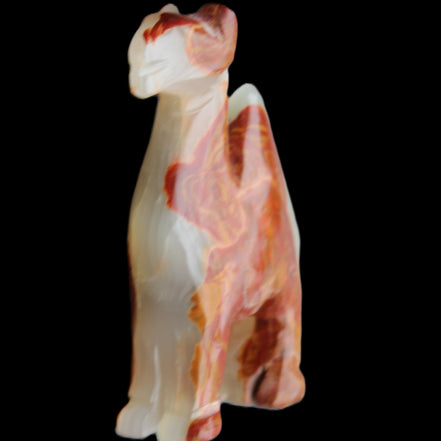 Afghan Jade hand-carved Camel 80*24*103mm 222g in sunlight - Rocks and Things Store