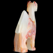 Afghan Jade hand-carved Camel 80*24*103mm 222g in sunlight - Rocks and Things Store