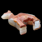 Afghan Jade hand-carved Camel 80*24*103mm 222g in sunlight - Rocks and Things Store