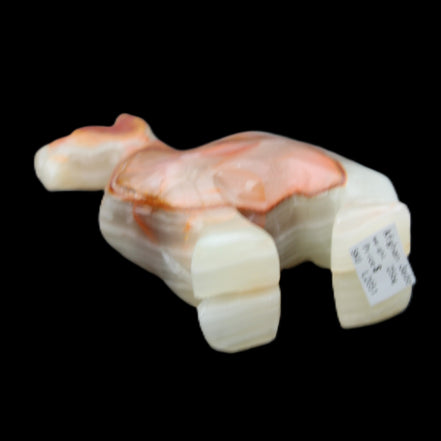 Afghan Jade hand-carved Camel 70*26*105mm 256g in sunlight - Rocks and Things Store