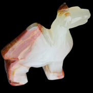 Afghan Jade hand-carved Camel 73*30*105mm 270g in sunlight - Rocks and Things Store