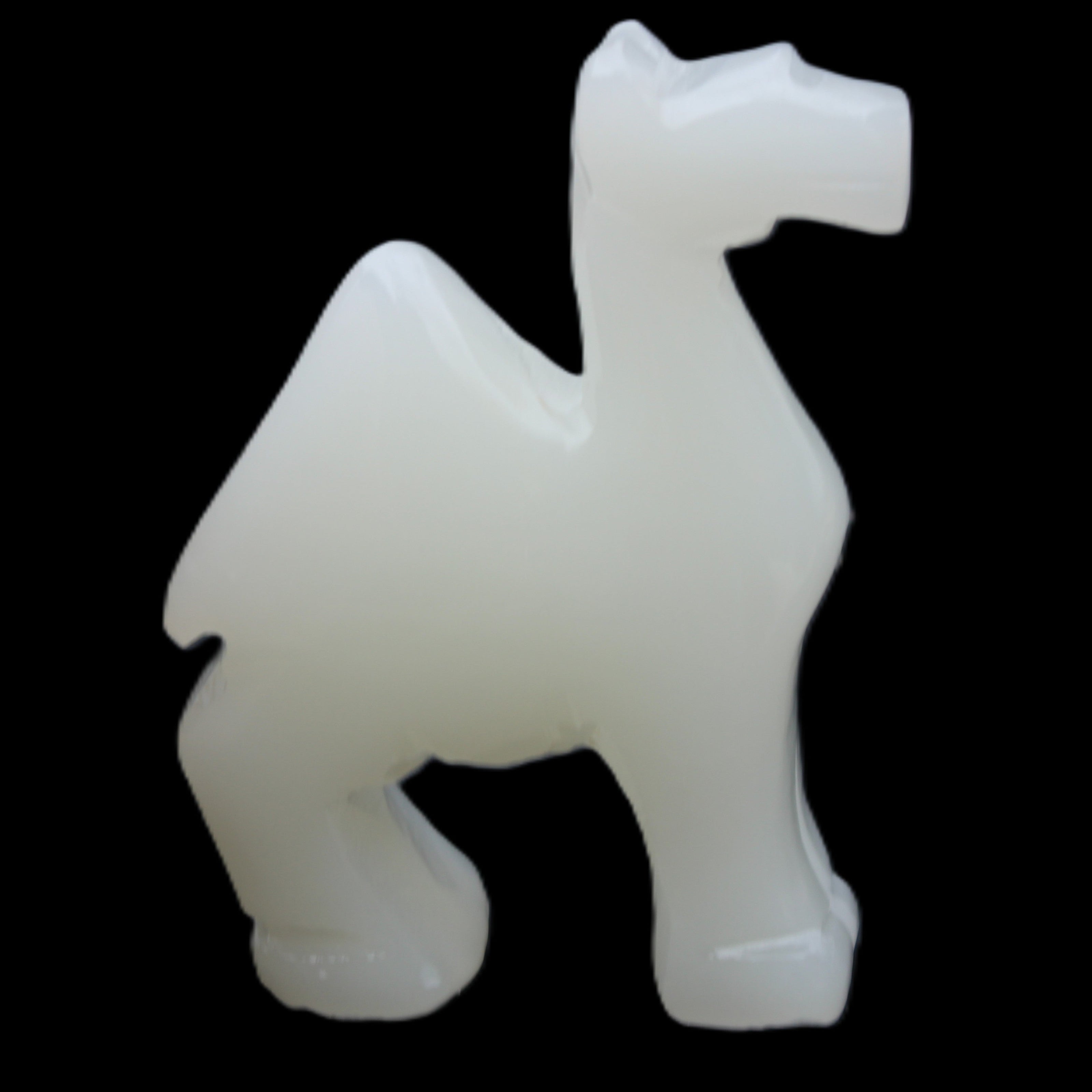 Afghan Jade hand-carved Camel 70*25*98mm 217g in sunlight - Rocks and Things Store
