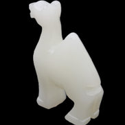 Afghan Jade hand-carved Camel 70*25*98mm 217g in sunlight - Rocks and Things Store
