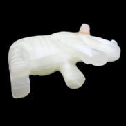 Afghan Jade hand-carved Rhino 100*30*57mm 208g in sunlight - Rocks and Things Store