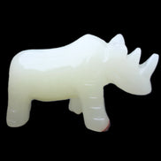 Afghan Jade hand-carved Rhino 100*30*57mm 216g in sunlight - Rocks and Things Store