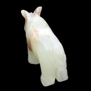 Afghan Jade hand-carved Rhino 105*30*64mm 250g in sunlight - Rocks and Things Store