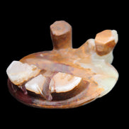 Afghan Jade hand-carved Turtle 107*80*37mm 286g in sunlight - Rocks and Things Store