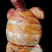 Afghan Jade hand-carved Turtle 100*72*35mm 270g in sunlight - Rocks and Things Store