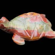 Afghan Jade hand-carved Turtle 99*76*38mm 319g in sunlight - Rocks and Things Store