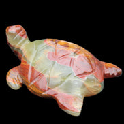 Afghan Jade hand-carved Turtle 99*76*38mm 319g in sunlight - Rocks and Things Store