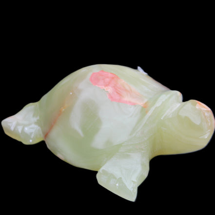 Afghan Jade hand-carved Turtle 100*74*37mm 313g in sunlight - Rocks and Things Store