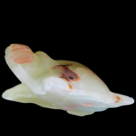 Afghan Jade hand-carved Turtle 100*74*37mm 313g in sunlight - Rocks and Things Store