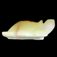 Afghan Jade hand-carved Turtle 100*74*37mm 313g in sunlight - Rocks and Things Store