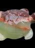 Afghan Jade hand-carved Turtle 99*74*33mm 283g in sunlight - Rocks and Things Store