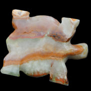 Afghan Jade hand-carved Turtle 92*74*32mm 278g in sunlight - Rocks and Things Store