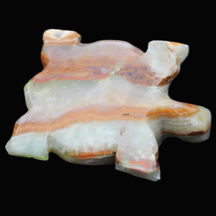 Afghan Jade hand-carved Turtle 92*74*32mm 278g in sunlight - Rocks and Things Store